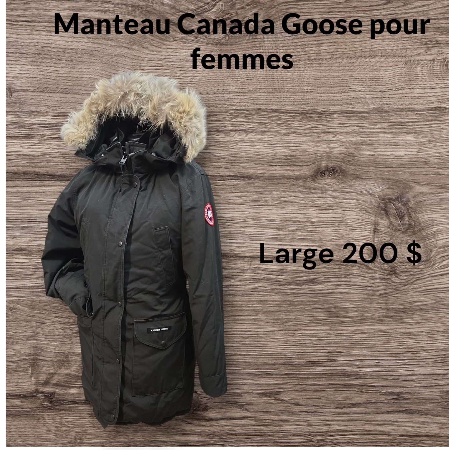 Manteau Canada Goose
